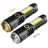 XPE COB LED Waterproof Camping Flashlight 4 Modes Torch Lamp for Outdoor Fishing
