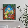 Diamond Painting-DIY Full Round Drill Cartoon Dinosaurs
