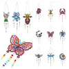 DIY Crystal Prism Teardrop Pendant Hanging Double sided Diamond Painting Suncatcher Kit