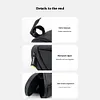 Bicycle Under Seat Bag Bike Strap-On Saddle Bag Bike Seat Bag for Outdoor Riding