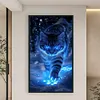 (US Local)Cat-11CT Stamped Cross Stitch Kit(40x70cm)
