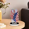 (US Local)DIY Special Shaped Double Sided Diamond Painting Tabletop Ornaments Kit