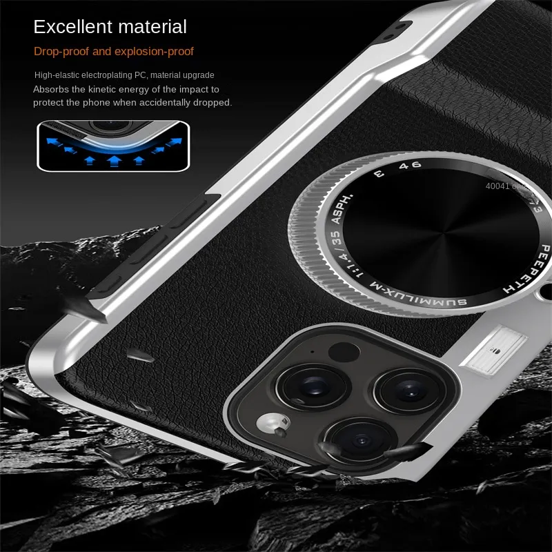 iPhone all-in-one camera photo-taking phone case