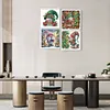 (US Local)4Pack Xmas-Special Shaped Diamond Painting Kit(30x30cm)