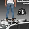 [US Local Warehouse] Aluminum Alloy Auto Luggage Car Roof Racks with Cross Bars for SUV Truck Vehicle