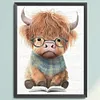 Yak-Full Embroidery 2 Strands 14CT Stamped Cross Stitch-30*40CM