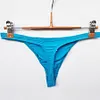 Men's Thong Underwear Sexy Men's Underwear Ice Silk Fabric Bikini G-String Thongs