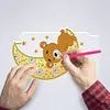 5D DIY Diamond Painting 7 Color Night Light Lamp Home Decoration Ornament Gift Kit(Moon Bear)