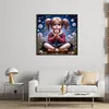 Diamond Painting-DIY Full Round Drill Dandelion Girl