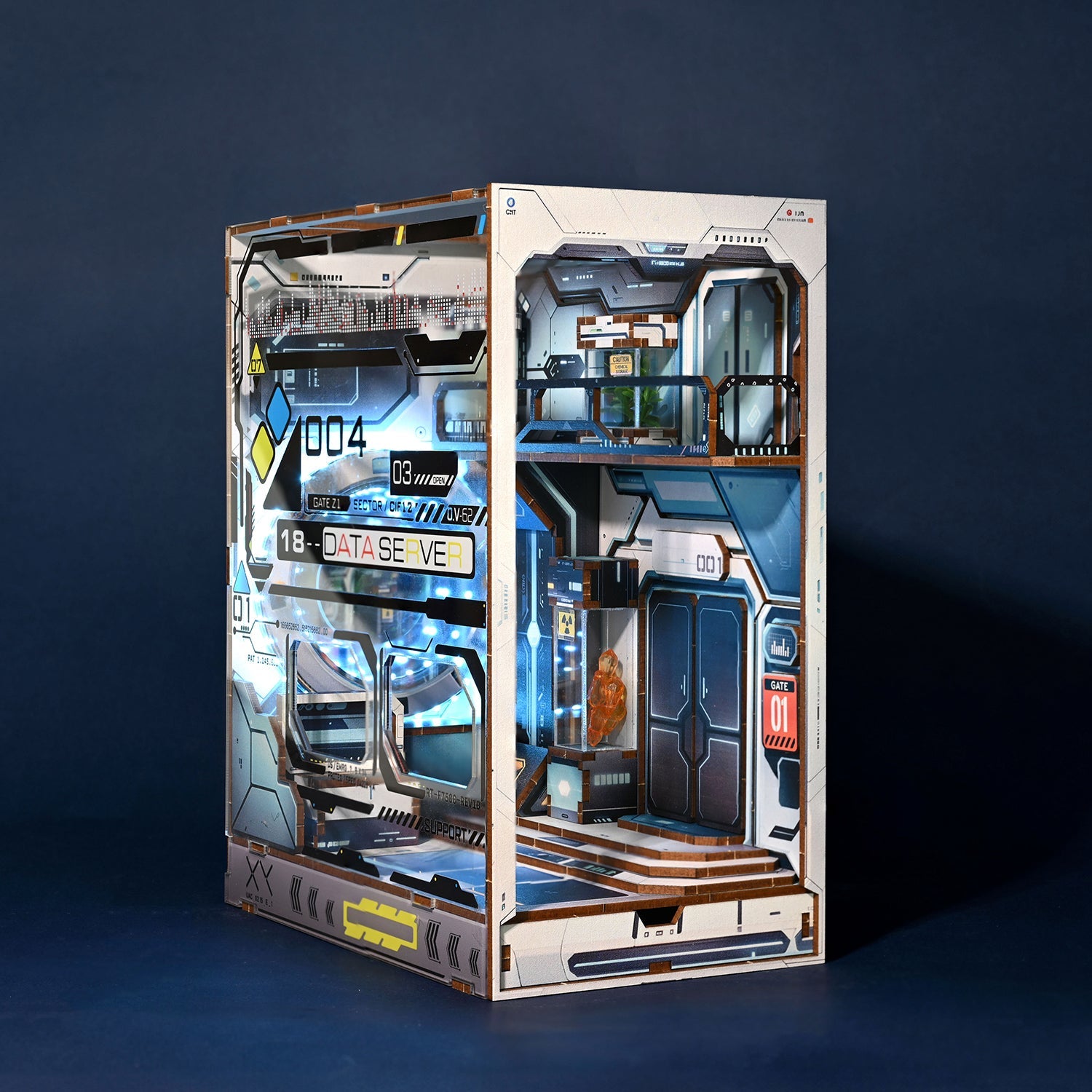Alien Space Station DIY Book Nook Kit