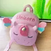Baby Girls 3D Unicorn Backpacks Cute Plush School Bags