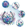 (US Local)Acrylic Special Shape Flowers Horseshoe 5D DIY Diamond Painting Dots Pendant