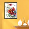Daisy And Poppy- 14CT Stamped Cross Stitch 35*47cm/13.78*18.5in