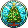 (Counted/Stamped) Christmas - 18CT Cross Stitch 20*20cm/7.87*7.87in