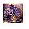 (US Local)Paint By Numbers Kit On Canvas DIY Oil Art Phalaenopsis Picture Decor40x40cm