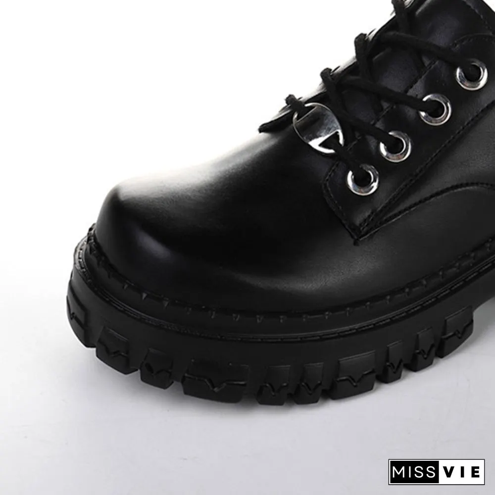 Chunky JK Mary Janes Shoes