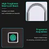 Smart Fingerprint Padlock Outdoor Waterproof Anti-Rust Anti-Theft Combination Lock Cabinet