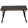 [US Local Warehouse] Aluminum Folding IGT Camping Table with Carry Bag for Patio BBQ Backyard Picnic