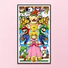 (Big Size)Super Mario - 16CT Stamped Cross Stitch - 45*75cm