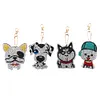 3/4/5pcs Diamond Painting Keychain