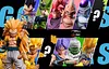 WCF & Mega Scale Gotenks with LED - Dragon Ball Resin Statue - T-Rex Studios