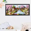 Garden Cottage-11CT Stamped Cross Stitch Kit(43*100cm)