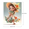 【Limited Stock Sale】Cute Girl-Paint By Numbers Acrylic Painting 40*50CM