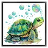Turtle - 18CT Stamped Cross Stitch 20*20cm/7.87*7.87in