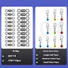 Fishing Accessories Kit Including Hooks Swivels Sinkers Fishing Gifts for Men
