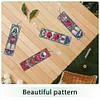 4Pcs Diamond Painting Skull Rose Bookmark for Reading Enthusiasts