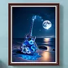 Rose Guitar - Paint by Numbers Acrylic Painting 40*50CM