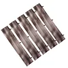 [US Local Warehouse] 5 Tier Floating Shelves 72.05x11.81x7.87in Wall Mounted Hanging Shelf with Metal Bracket for Living Room Kitchen Bathroom Home Storage