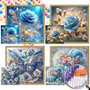 Blue Still Life - Round AB Drills Diamond Painting(45x45cm)