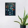 >SALE<5D DIY Full Round Drill Diamond Painting Flower Wind Chime Kit Home Decor(A2795)