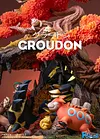 Land Series Groudon Family - Pokemon Resin Statue - PCHouse Studios