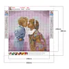 Diamond Painting -DIY Round Drill Little Girl