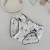 Men's Butterfly Print High Elastic Cover Hip Briefs