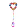 DIY 5D Diamond  Mosaic Sun Catcher Window Keyring Pendant Kits
