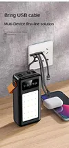 Outdoor Camping Lamp Comes With Cable 100000 MAh Power Bank Ultra-Large Capacity Fast Charging Mobile Power Supply Huawei Vivo Apple Xiaomi mMobile Power Supply Comes With It
