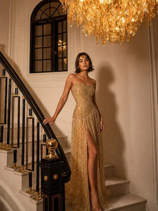Gold Prom Dresses