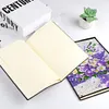 (US Local)5D DIY Flower Diamond Art Painting Notebook Kit Crystal Notepad Sketchbook Gifts