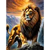 Diamond Painting-DIY Full Round Drill Lion