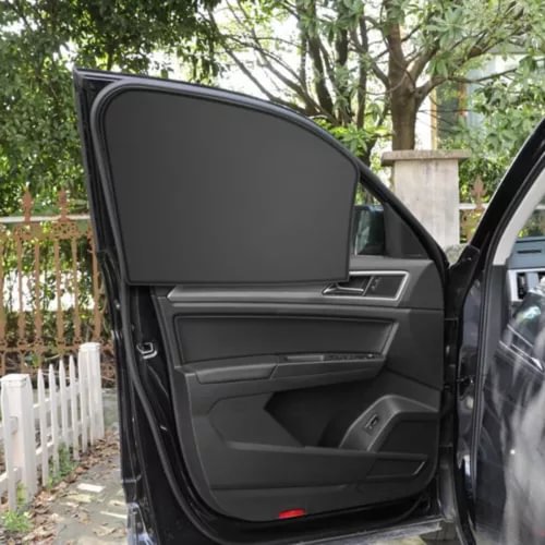 Dronehint 2Pcs Magnetic Car Parts Front Left+Right Window Sunshade Visor UV Block Cover (For: Acura) Parts