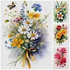 (Multi-Style) Flowers-11CT Stamped Cross Stitch 30*40cm/11.81*15.75in