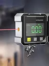 4-Sided Magnetic Inclinometer LED Screen Slope Measuring Meter Hanging Level Box