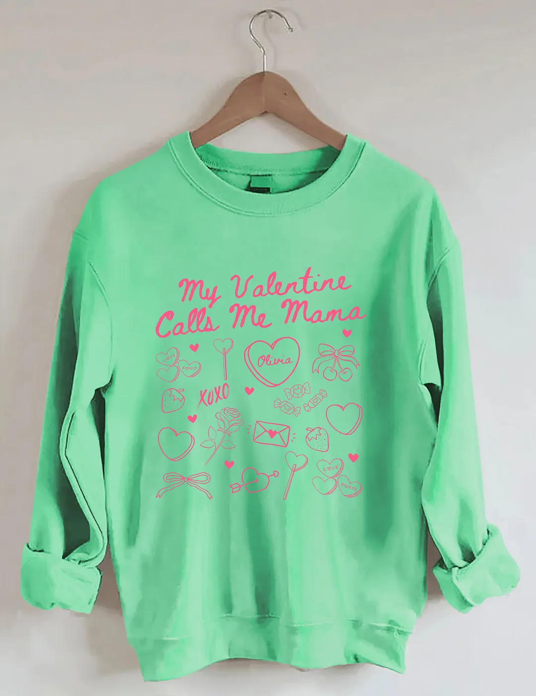 Valentines Mom Sweatshirt