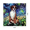 Dog-Paint By Numbers Acrylic Painting 40*40cm