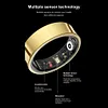 R09 Smart Ring Waterproof Body Temperature Health Sleep Monitor for Men Women