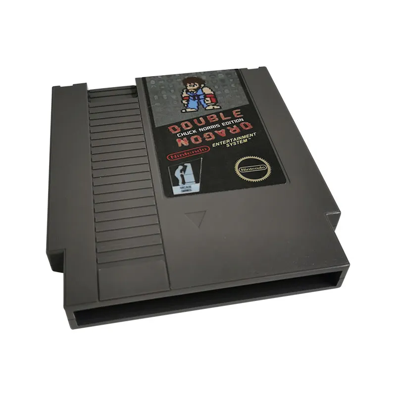 Double Dragon: Chuck Norris Edition Hack of Double Dragon For Nintendo NES - 8 Bit Game Cartridge