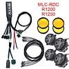 WOYO For BMW R1300 R1200 R1250 F650 F750 F850 F900 S1000R S1000XR K1600 Motorcycle light Control with lamp, Dim Light by Original Buttons